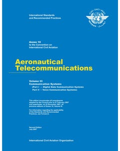 Annex 10 - Aeronautical Telecommunications - Volume III - Communication Systems