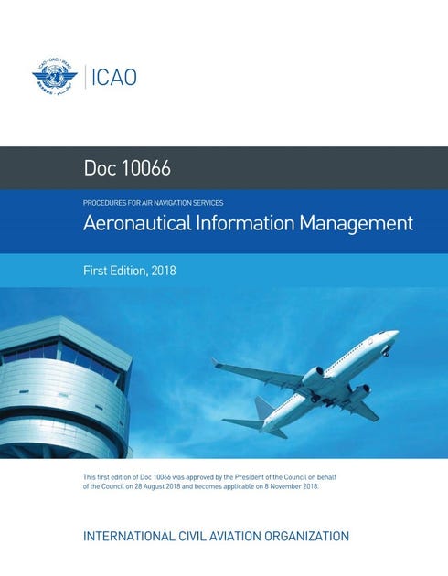 Aeronautical Information Management (Doc 10066)