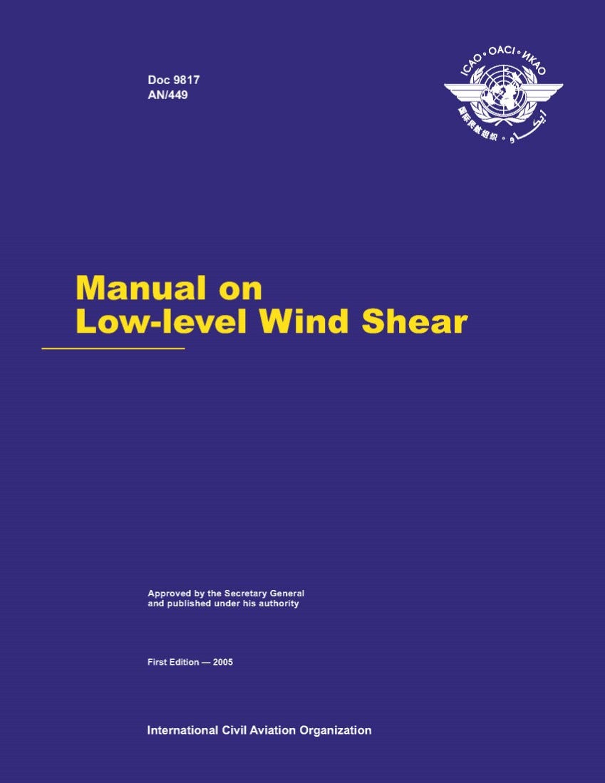 Manual on LowLevel Wind Shear and Turbulence (Doc 9817) ICAO Store