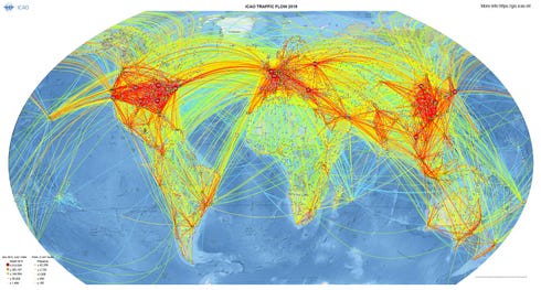 Traffic Flow Global Data (Shape File)